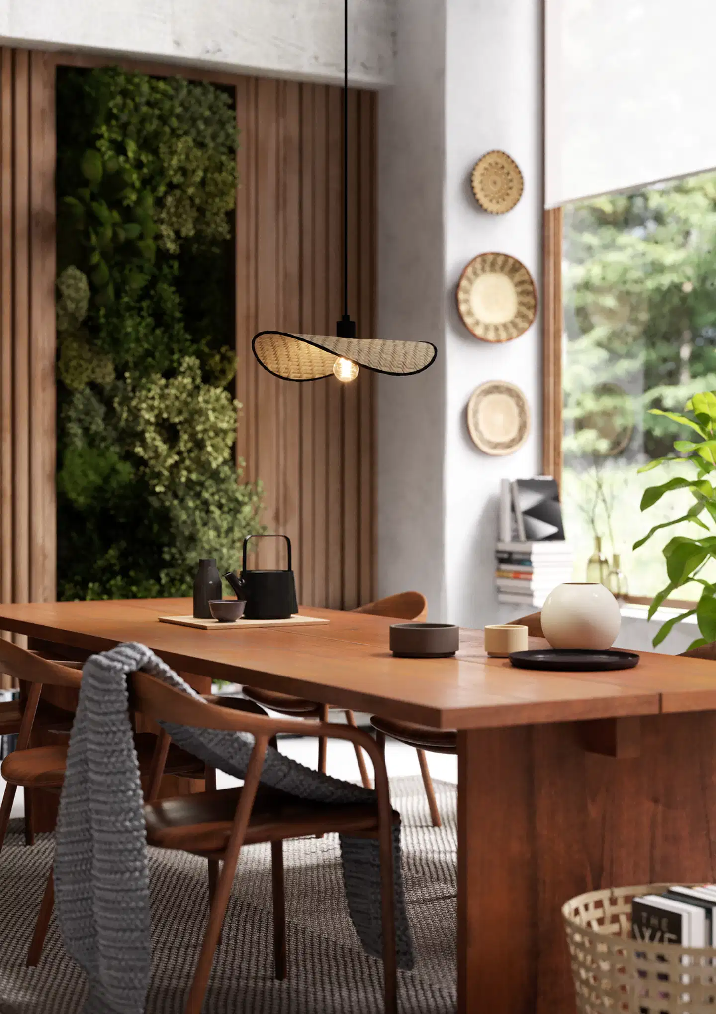 EGLO riippuvalaisin Marywell E27 musta/bambu - 2