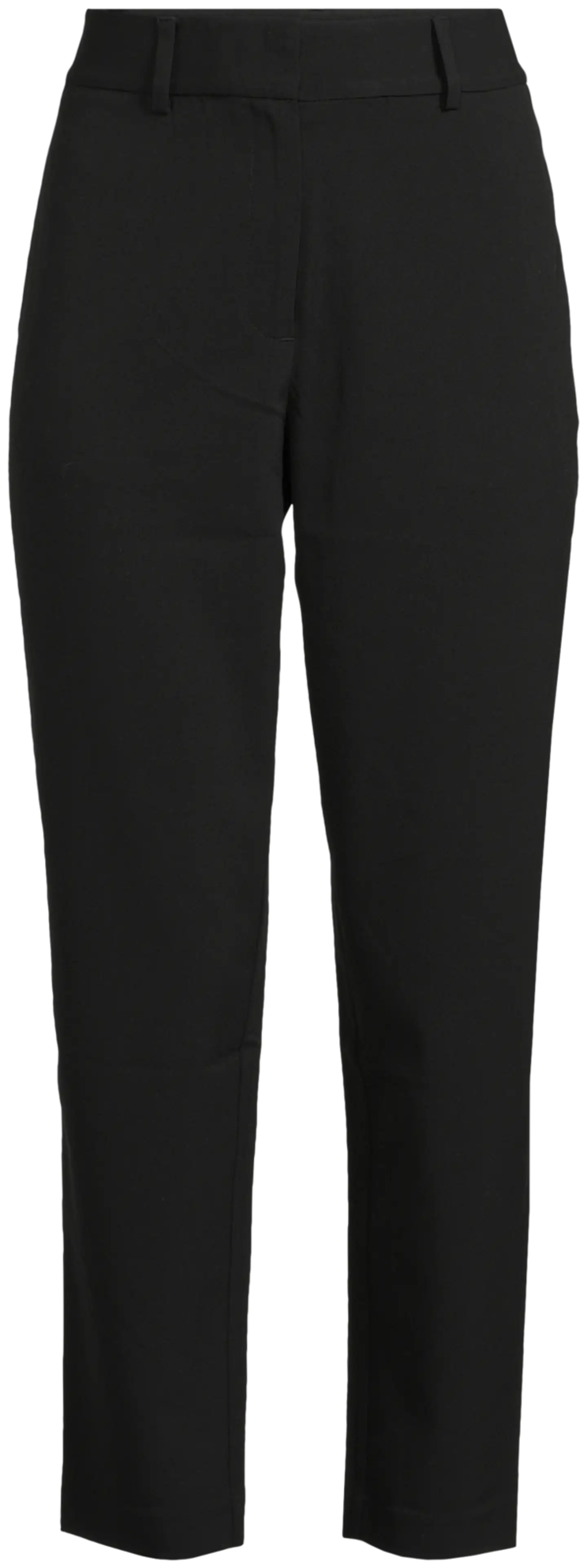 London Fog naisten kangashousut 222L260506 - BLACK - 5