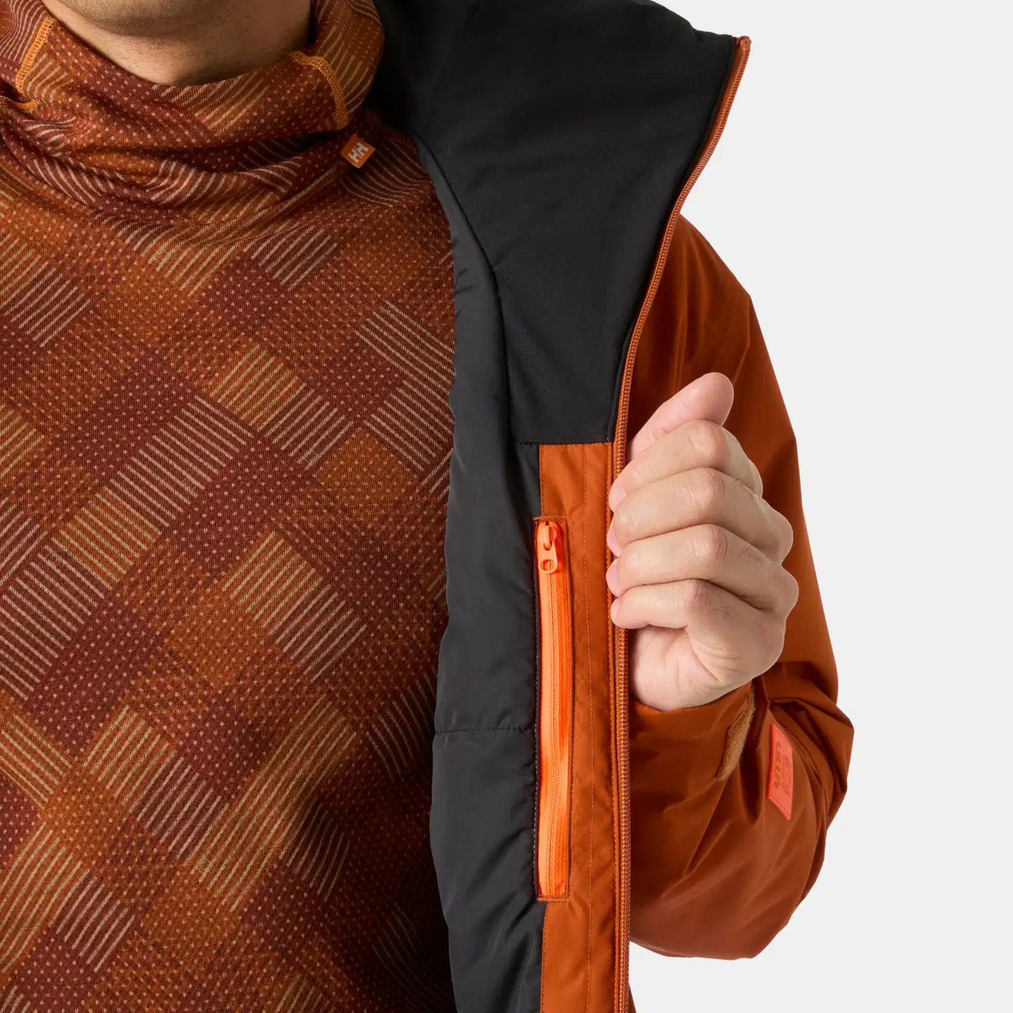 Helly Hansen miesten laskettelutakki Emiko Insulated jacket 66093 - Ginger Biscuit - 8