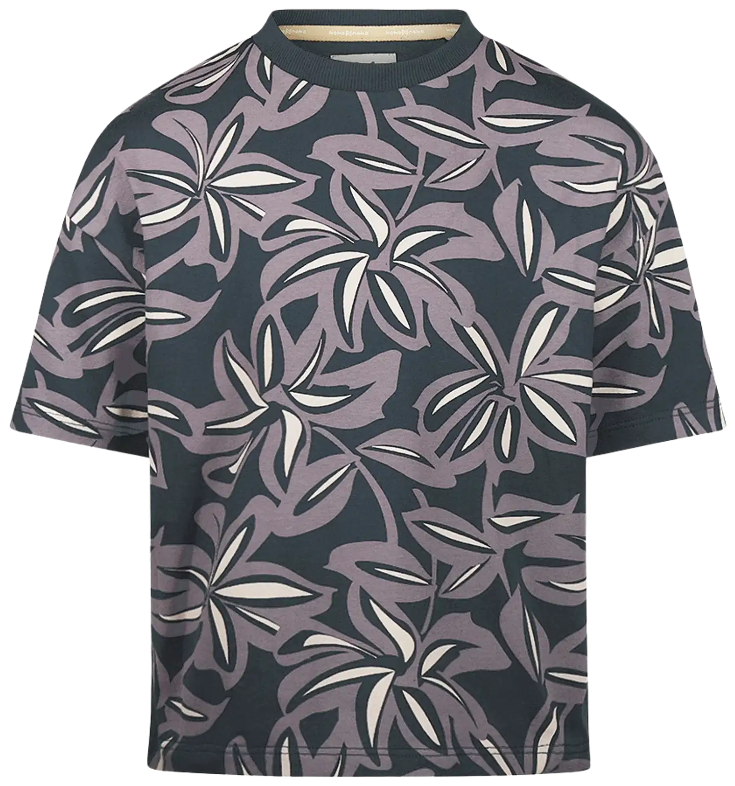 Kokonoko lasten kokonaan kuvioitu t-paita N58880-37 - Navy - 1