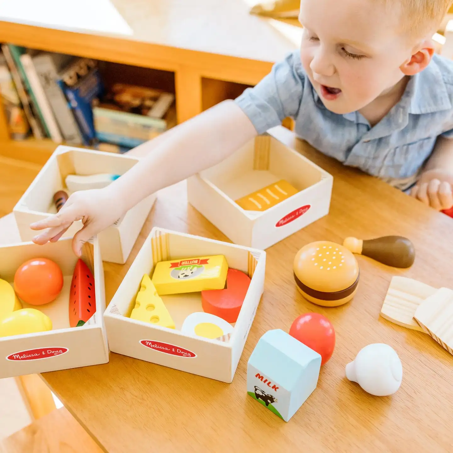 Melissa & doug Leikkisetti Ruokaryhmät - 4
