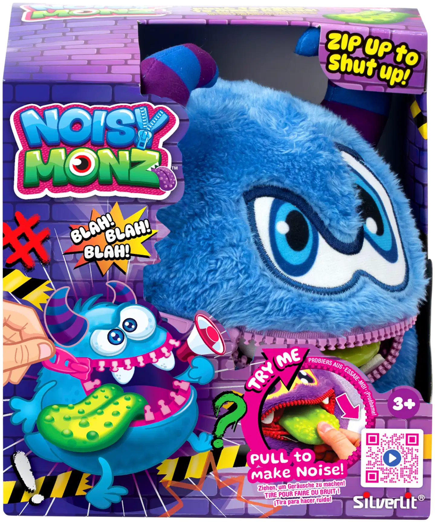 Silverlit pehmolelu Noisy Monz - 4