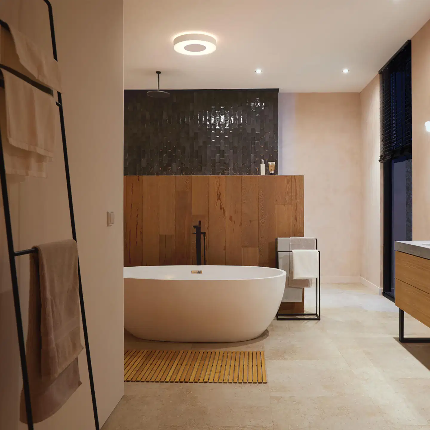 Philips Hue Xamento -kattovalaisin kylpyhuoneeseen 53W 2000-6500K 3700LM iso valkoinen - 6