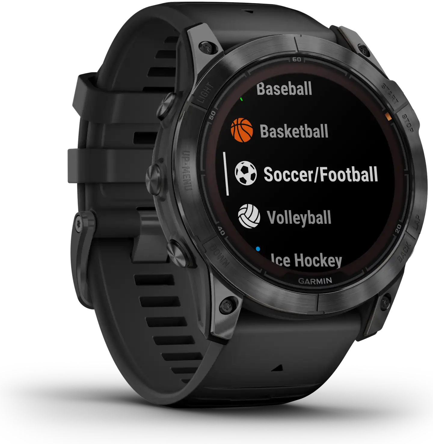 Garmin Fenix 7X Pro Solar urheilukello, musta - 1