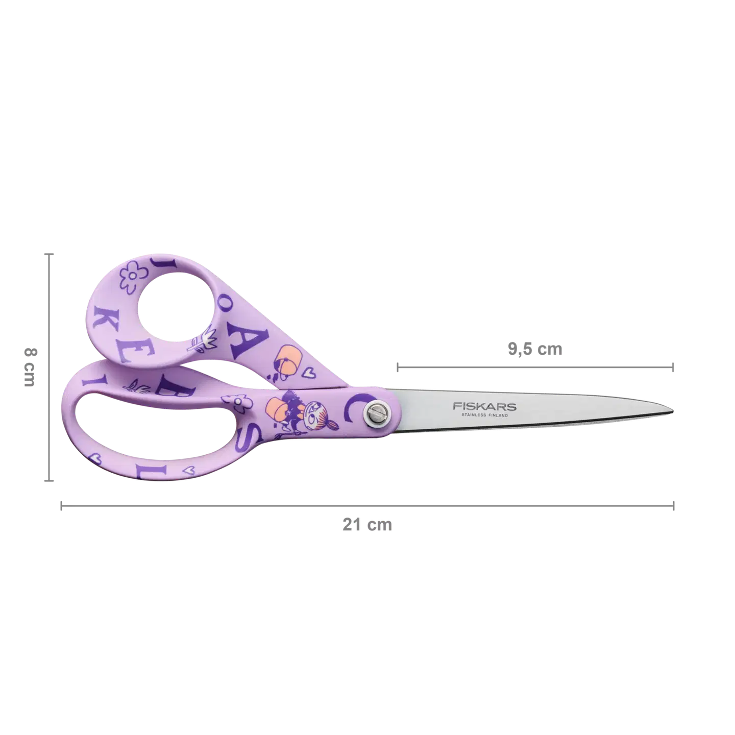 Fiskars Muumi Yleissakset 21cm ABC - 8