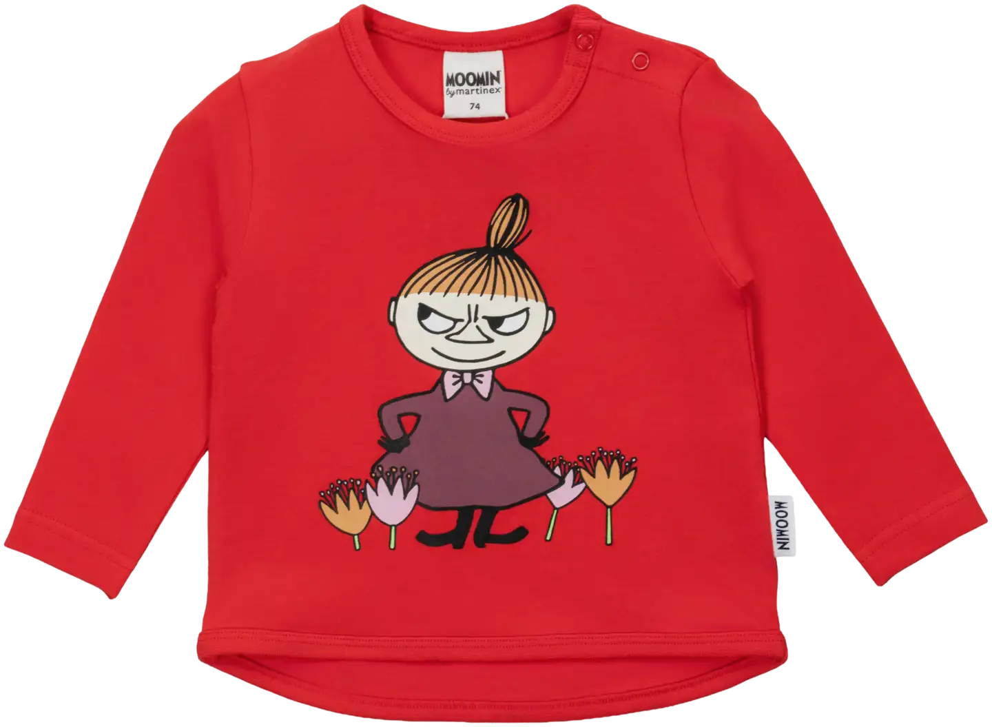 Moomin by Martinex vauvojen paita Veikeä Myy 590505 - Punainen - 1