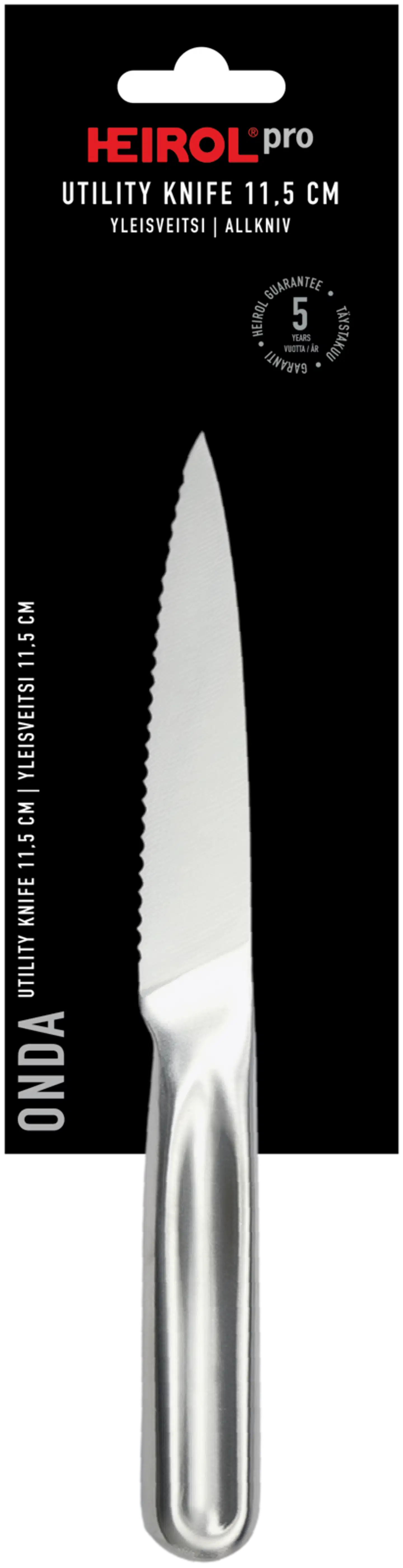Heirol Sahalaitainen yleisveitsi 13 cm Onda - 2