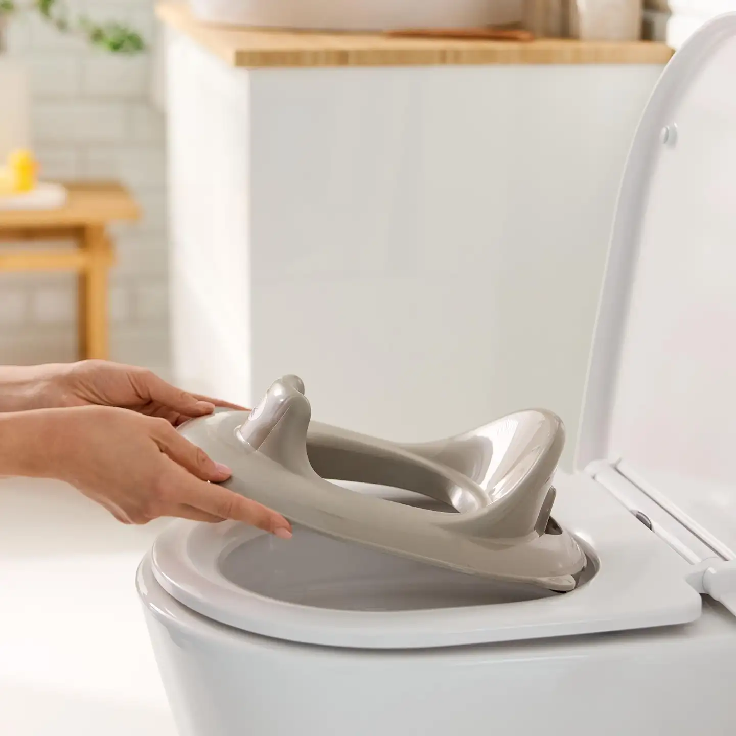 Rotho WC-istuin TILO beige - 2