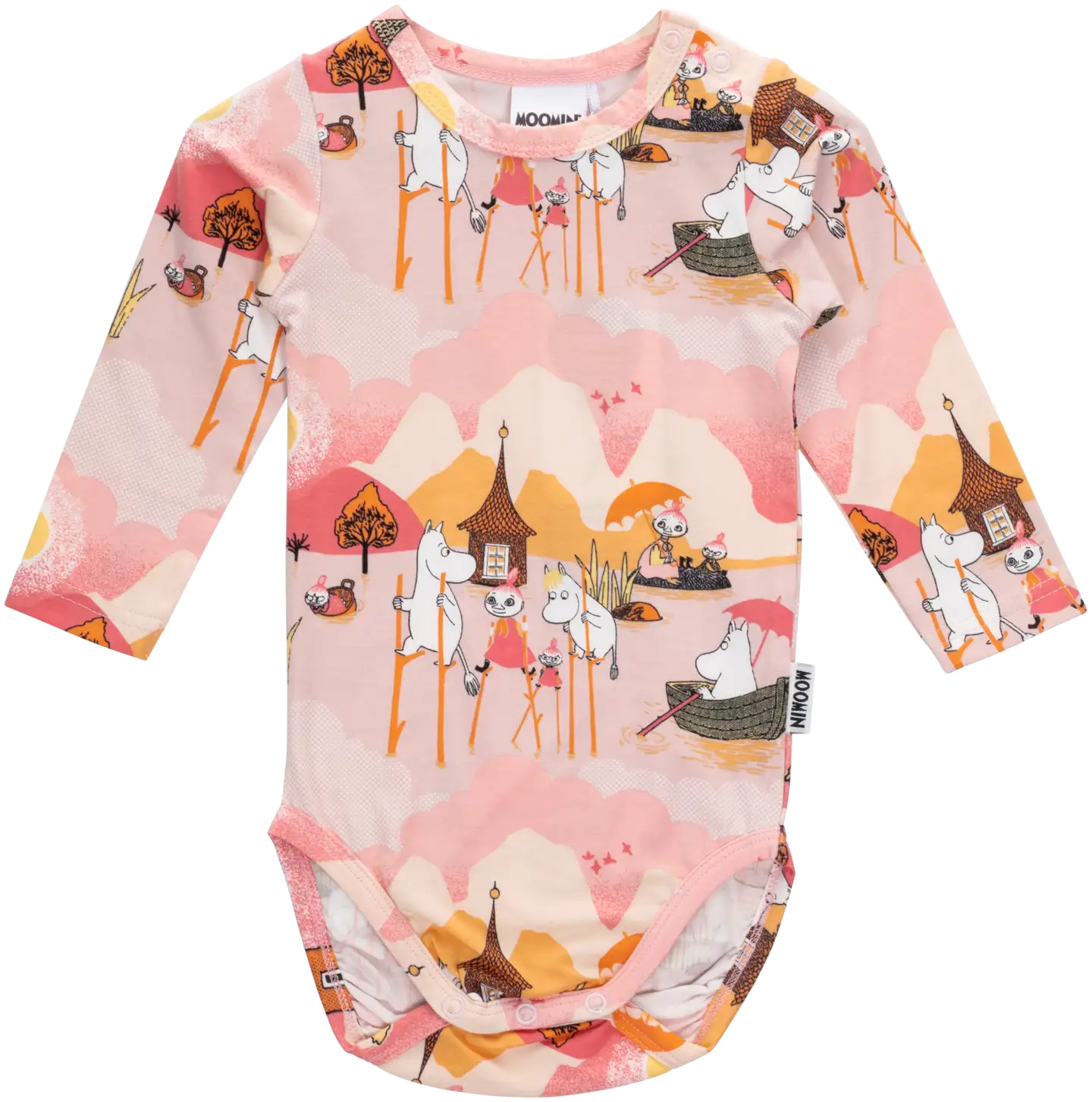 Martinex Muumi vauvojen body Vedenpaisumus 588569 - BEIGE - 1