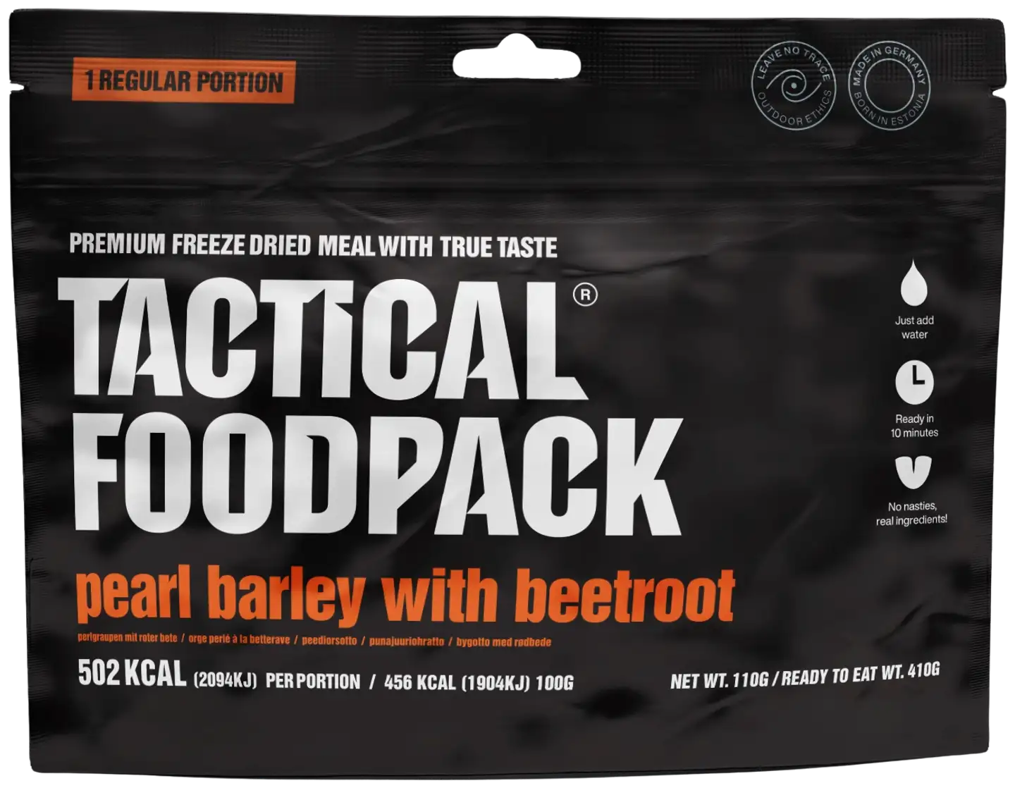 Tactical Foodpack riisipuuro vadelmilla