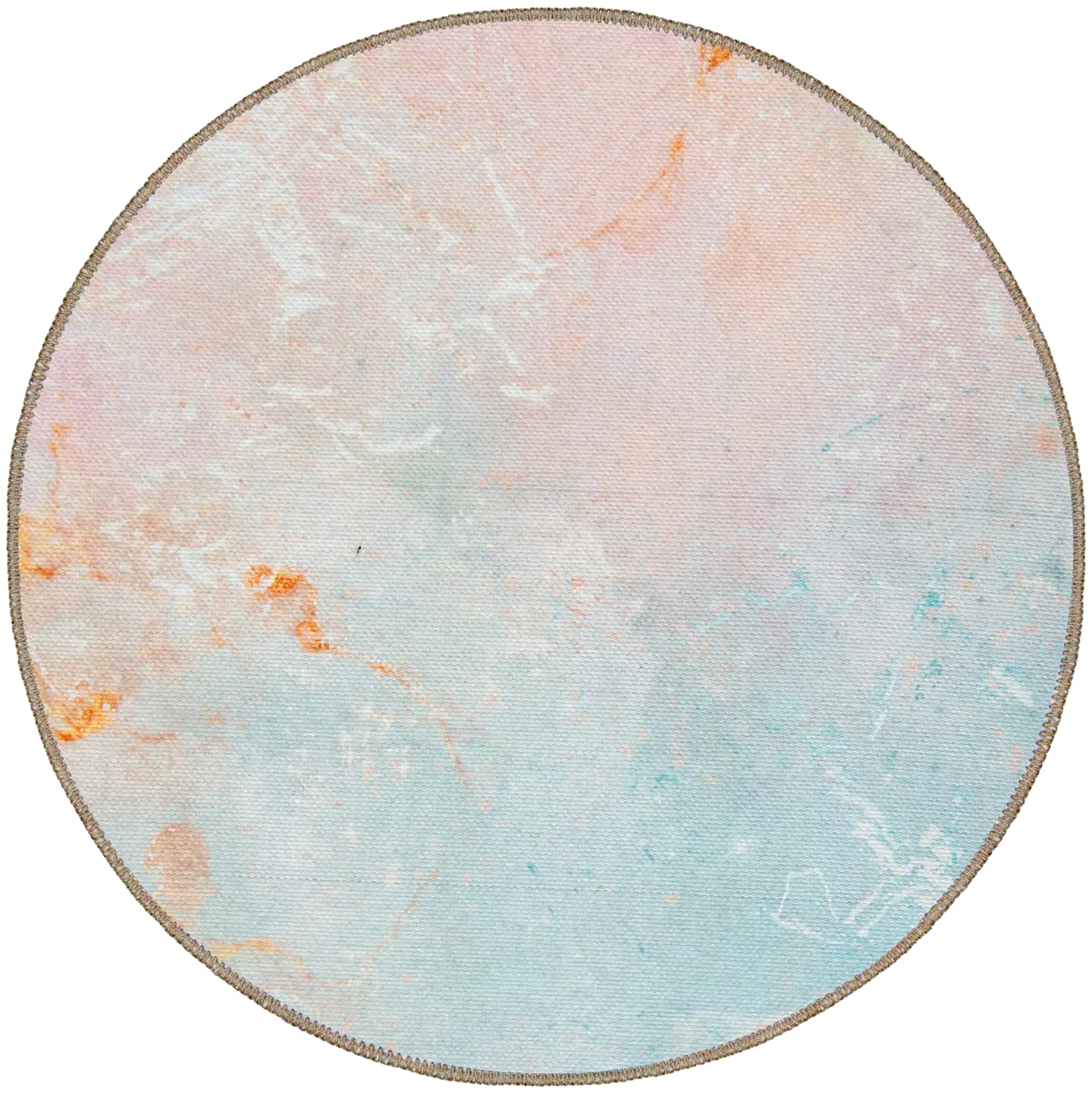 ihankotona matto Lilie Ø133 cm pastelli - 1