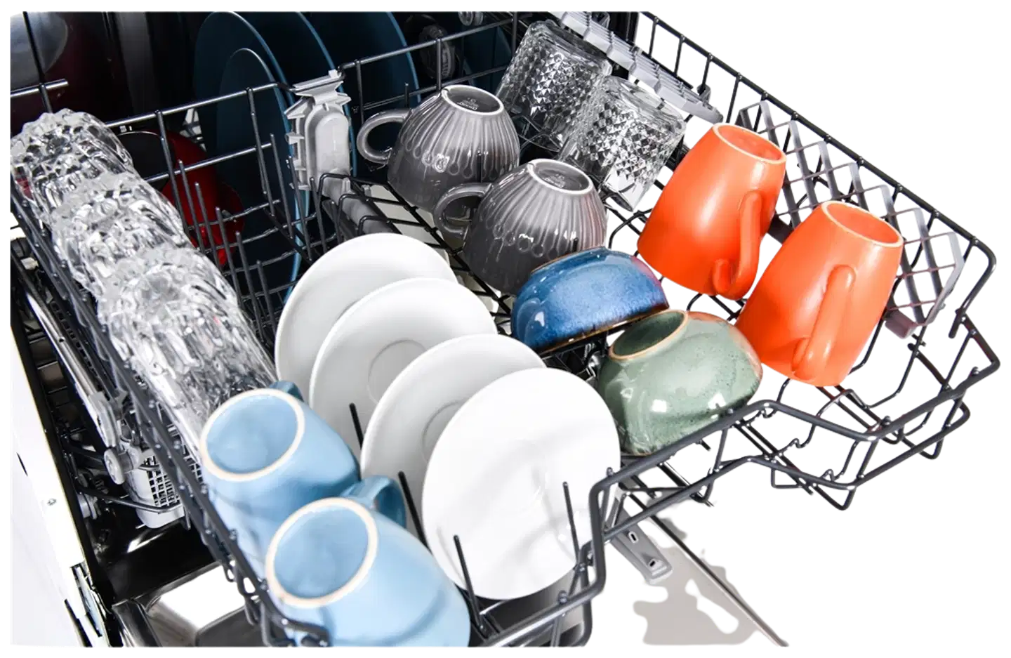 Cylinda astianpesukone DM4310E, 60 cm, valkoinen - 7