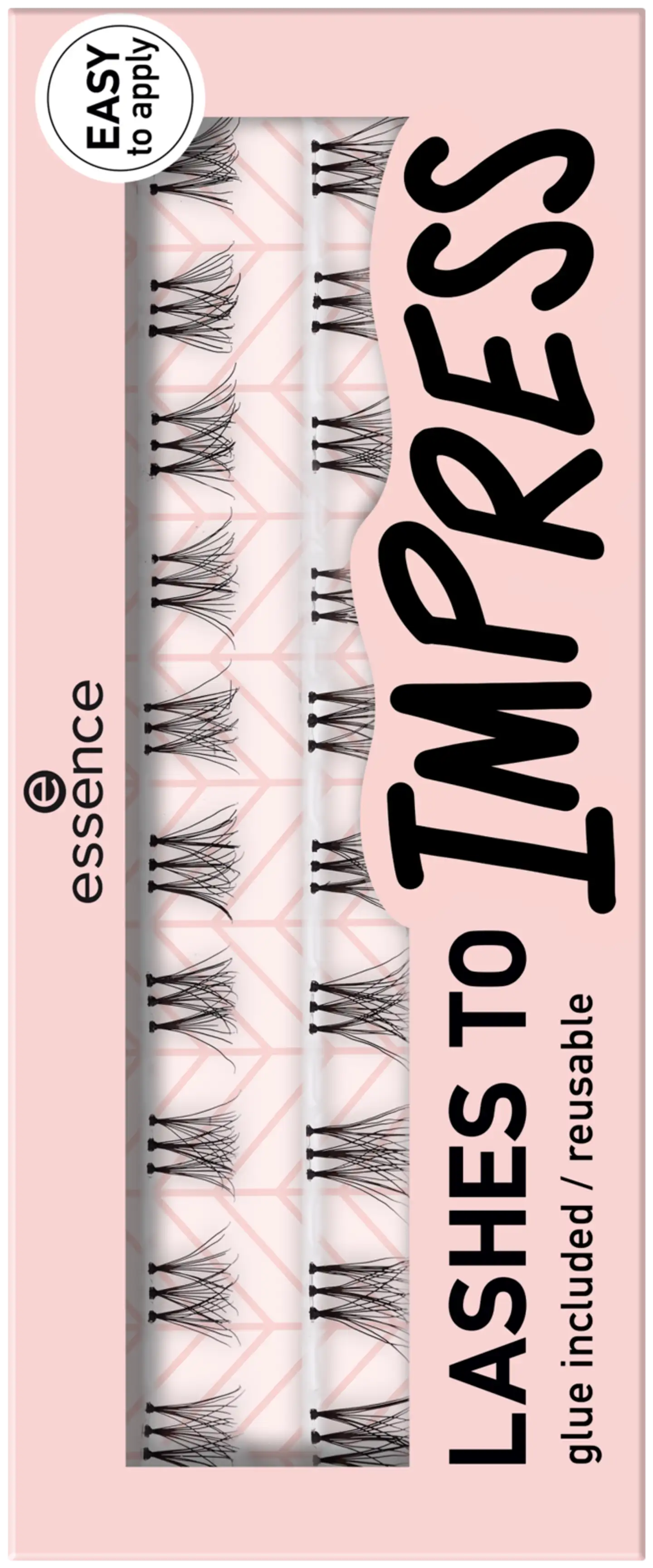 essence LASHES TO IMPRESS 07 bundled single lashes 20 st - 2