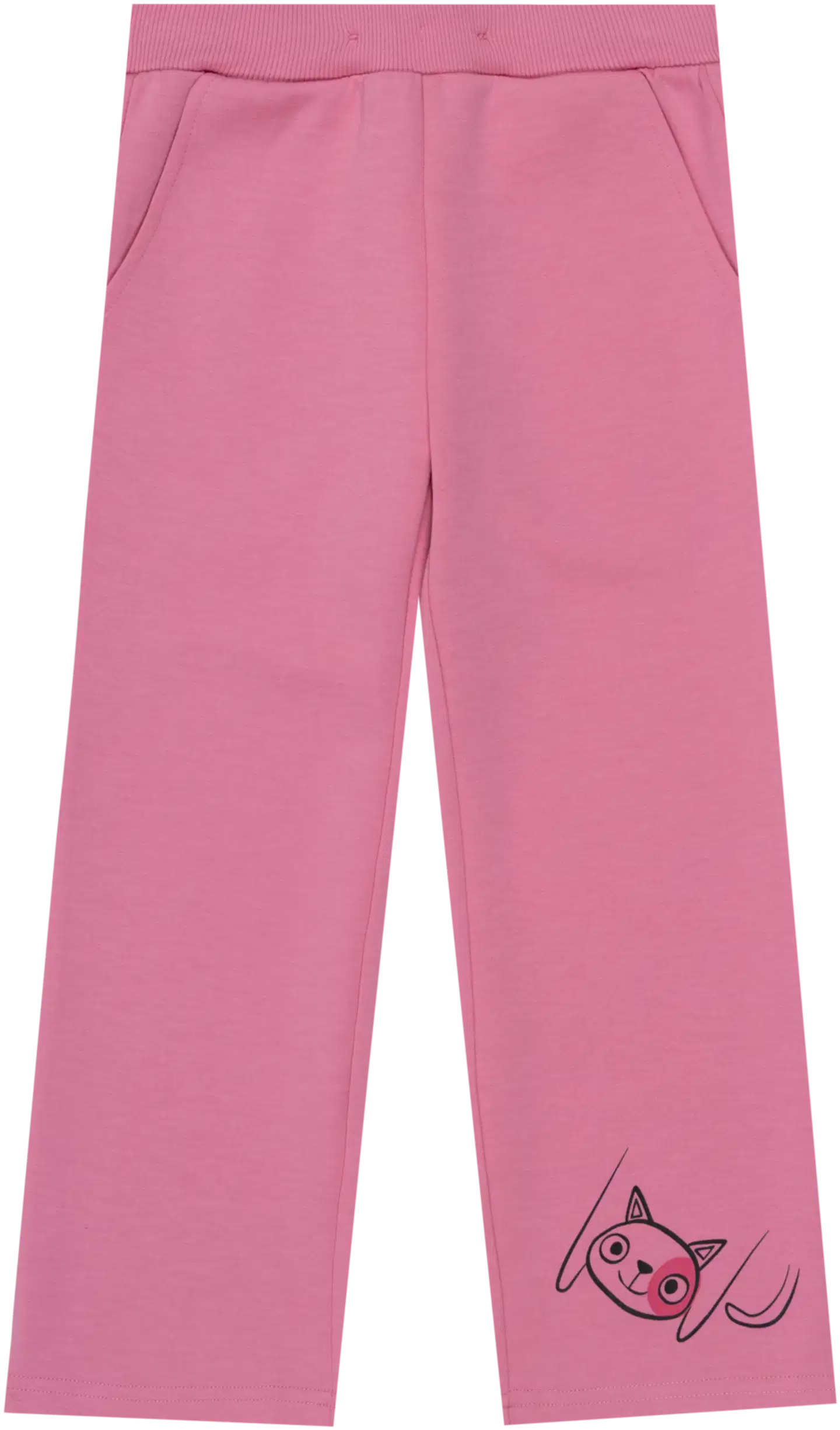 Ciraf lasten leveät scuba-housut 25TC262824 - 16-2215tcx cashmere rose - 1