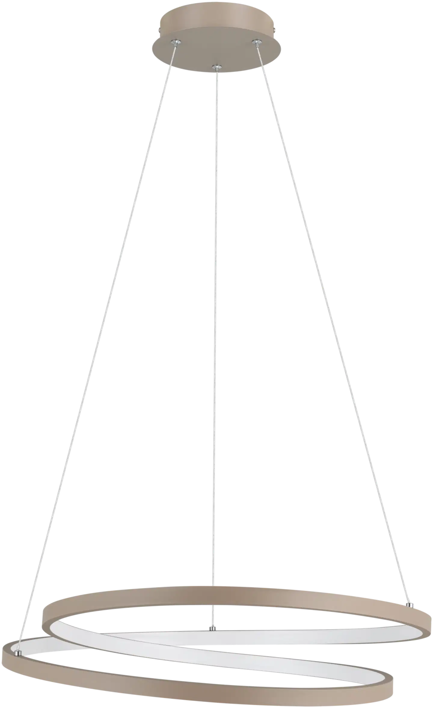 EGLO riippuvalaisin Ruotale LED 36W 55 cm hiekka - 1