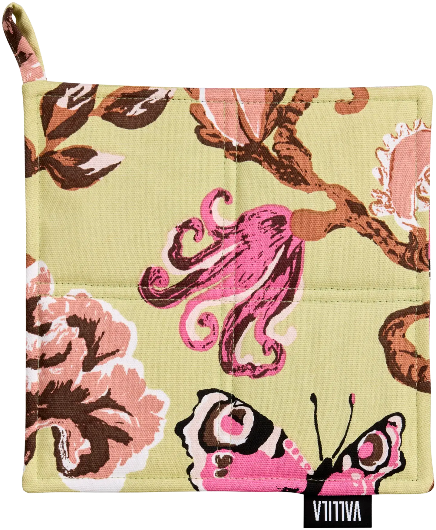 Vallila patalappu Fantasia 2PCS 20x20 cm vihreäpinkki