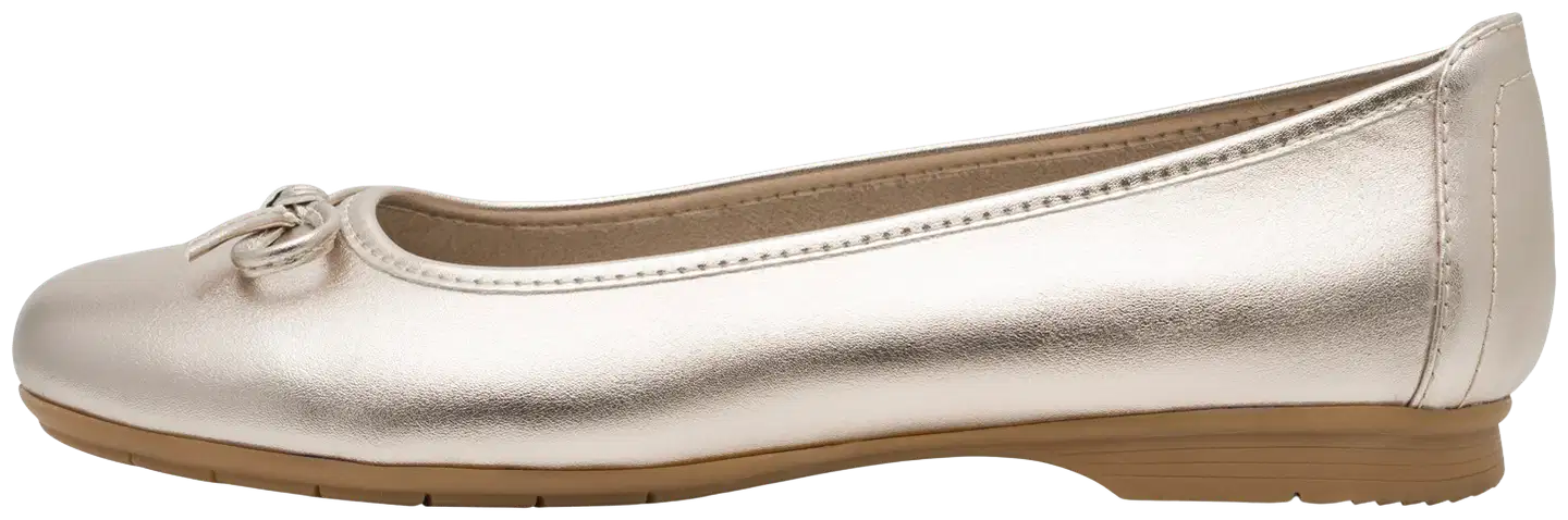 Jana shoes ballerina 22163 - Champagner - 2
