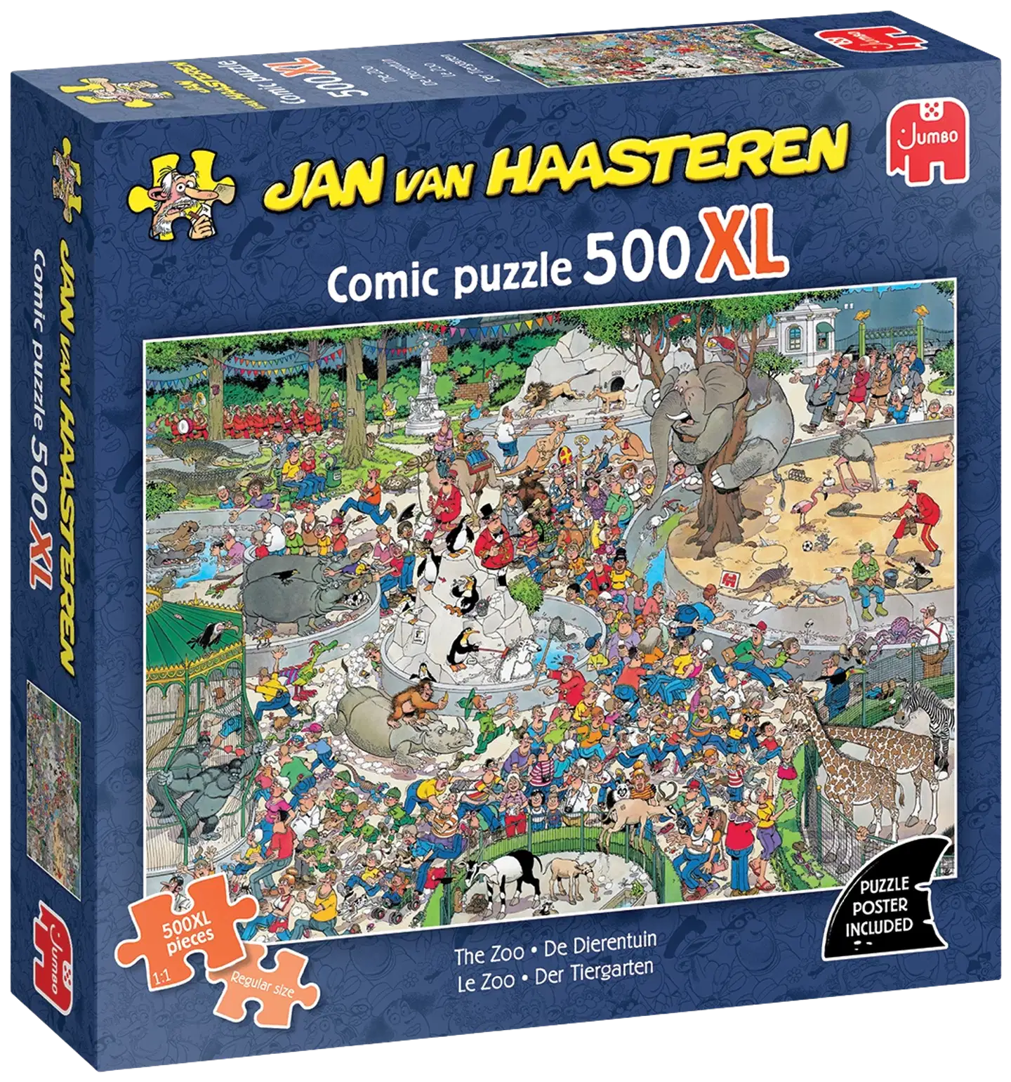 Jumbo palapeli JvH The Zoo! 500XL - 1