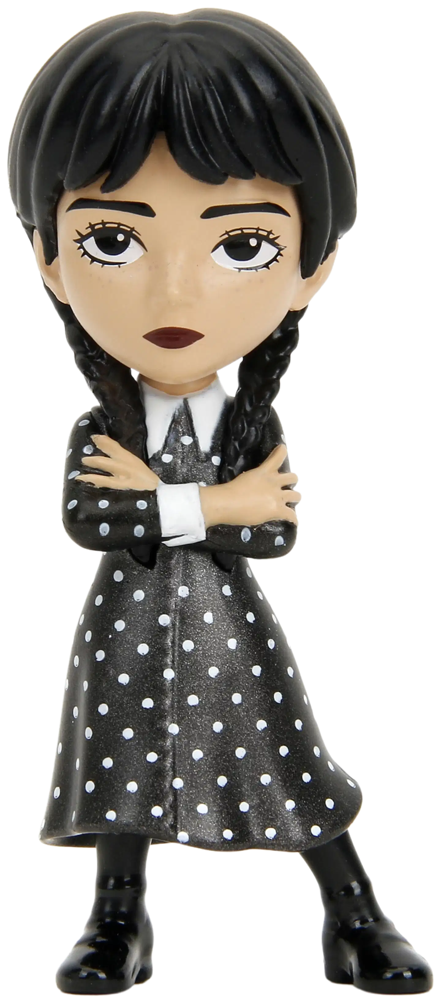 Jada Wednesday, 4 metallisen keräilyhahmon pakkaus, 6 cm; 2,5" - 4