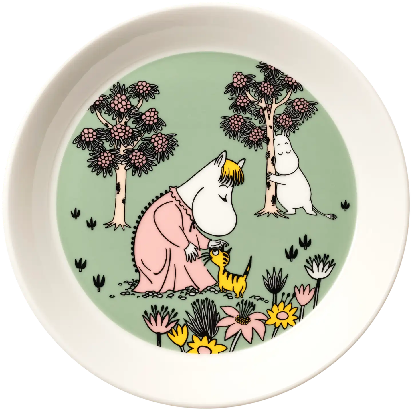 Moomin Arabia Muumi Hellyys lautanen 19cm - 1