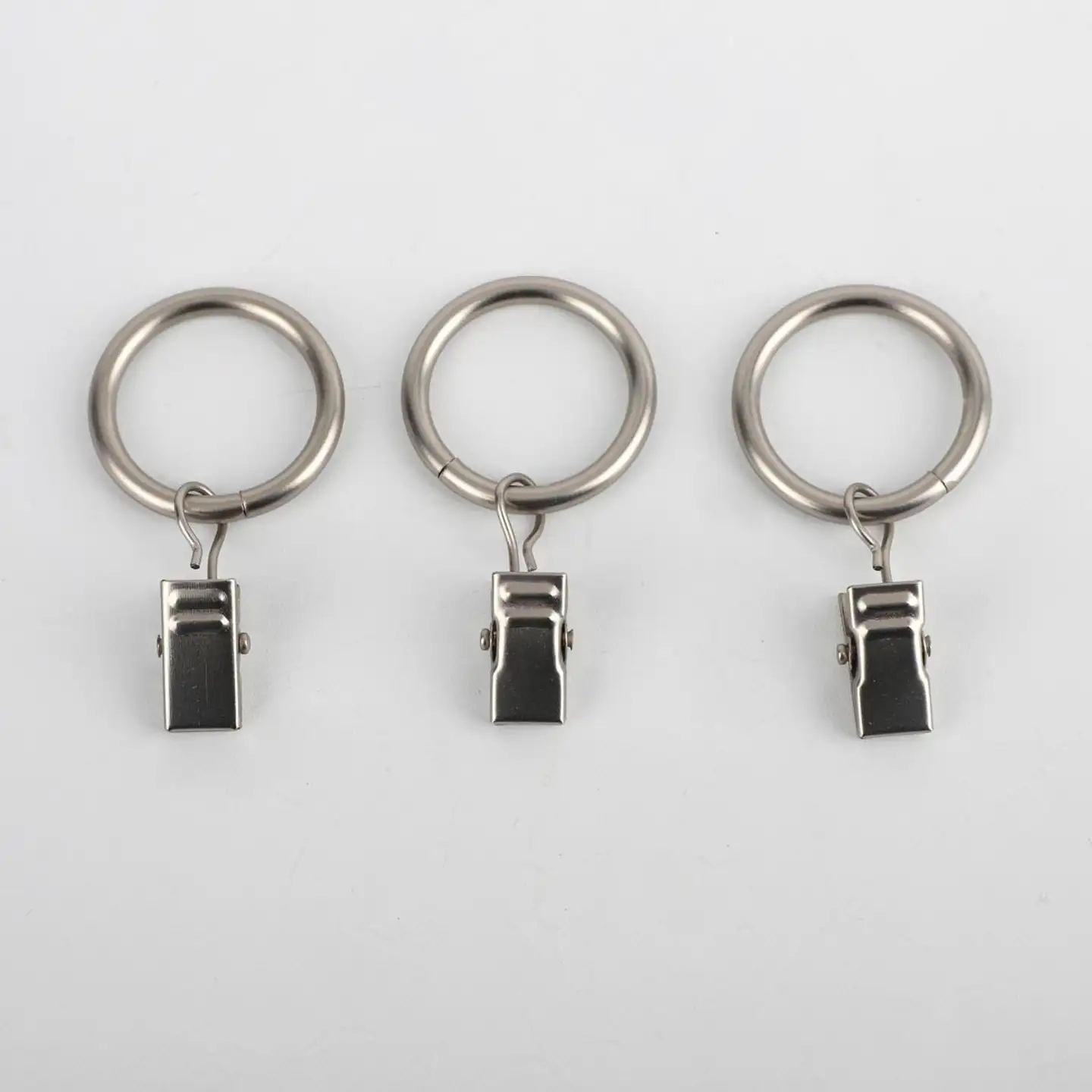 Ihanin verhorengas nipistimellä teräs 25/32mm 10kpl - 1