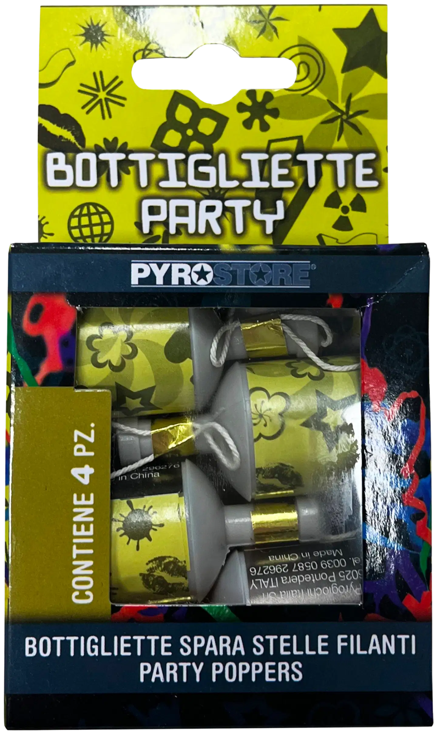 Paukkuserpentiini 4 kpl/pkt, K18