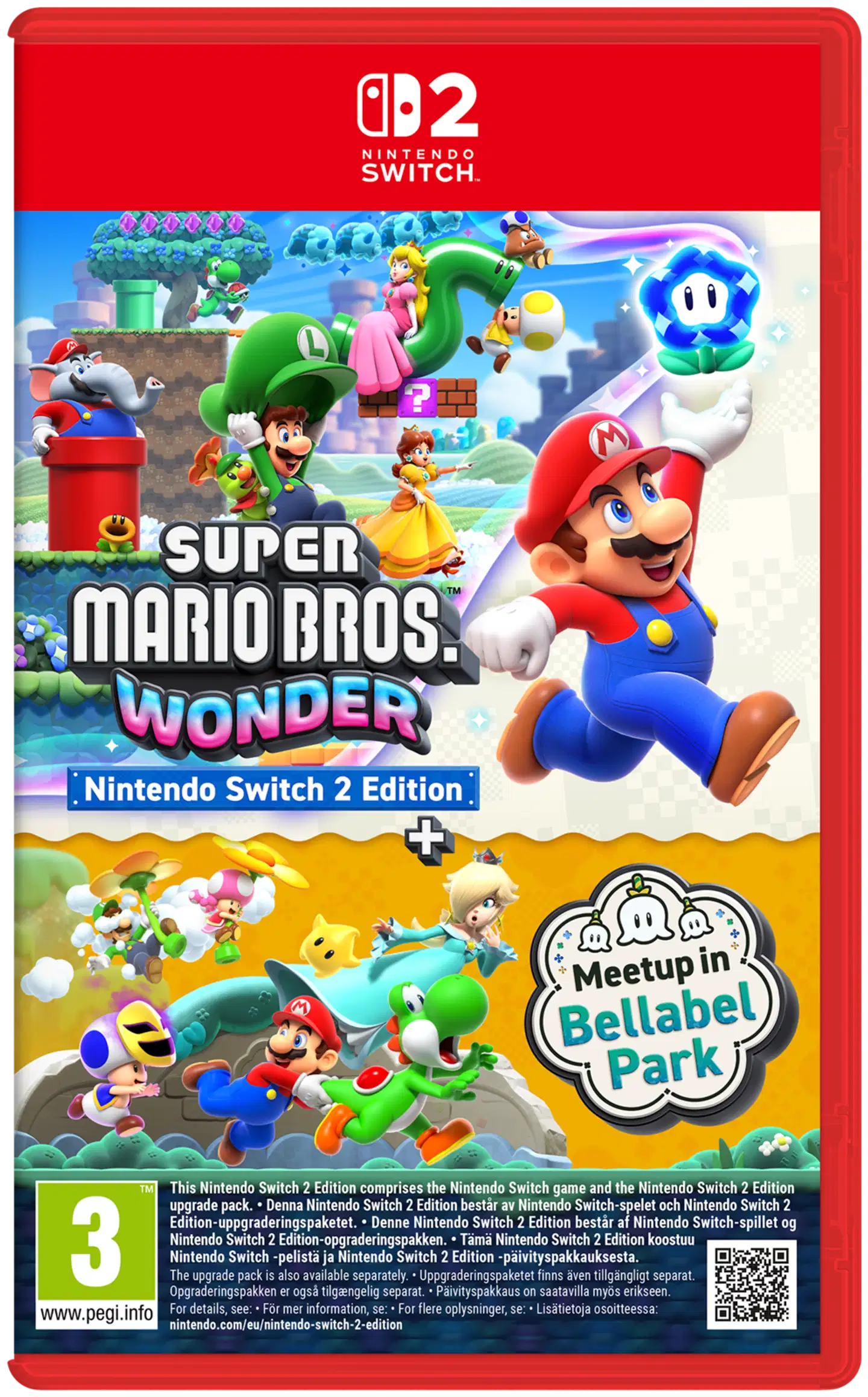 Nintendo Switch 2 Super Mario Bros. Wonder – Nintendo Switch 2 Edition + Meetup in Bellabel Park - 1