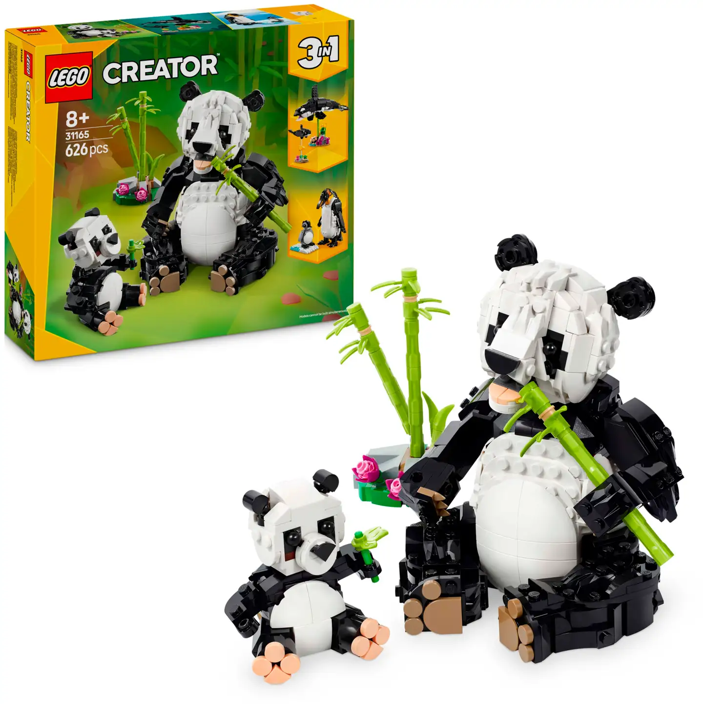 LEGO® Creator 31165 Villieläimet: Pandaperhe - 1