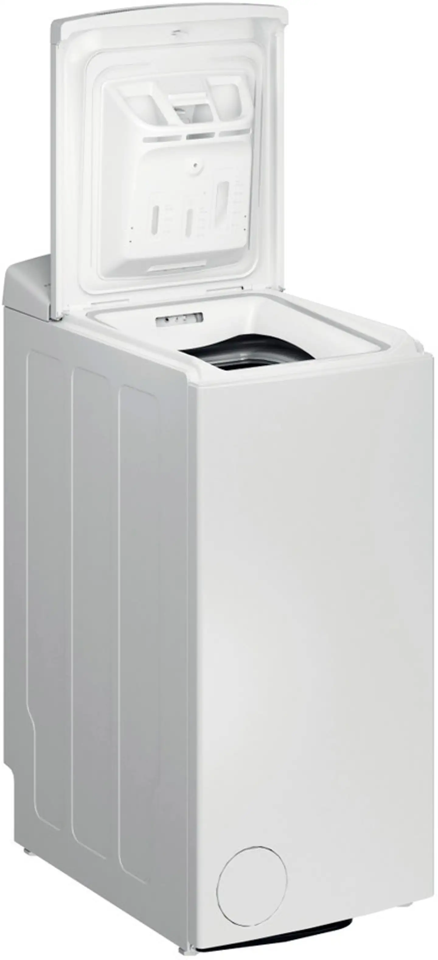 Whirlpool päältä täytettävä pyykinpesukone TDLR 6261BS FN, 40cm, 6kg, valkoinen - 4