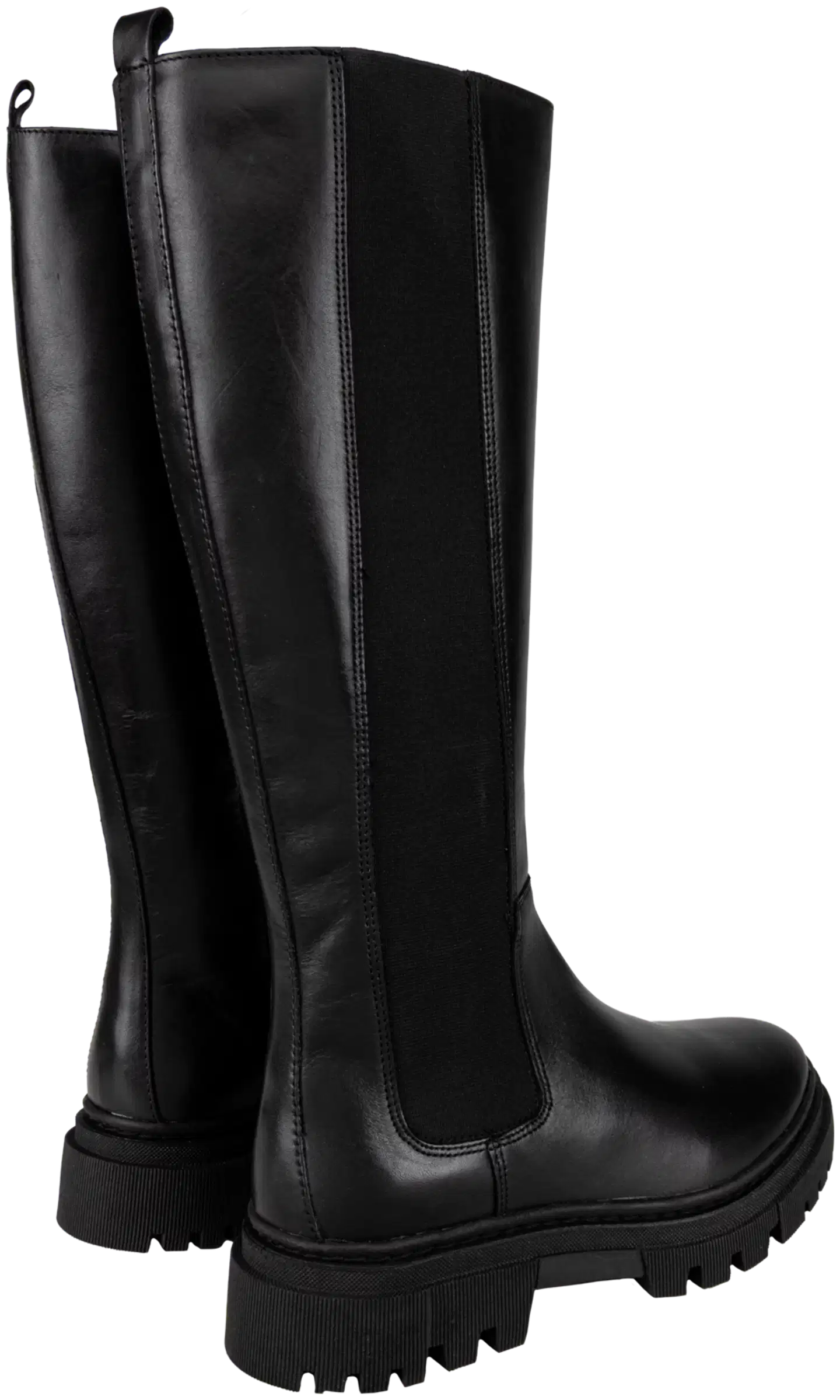 WKLY. naisten nahkasaappaat Olga - Black - 2