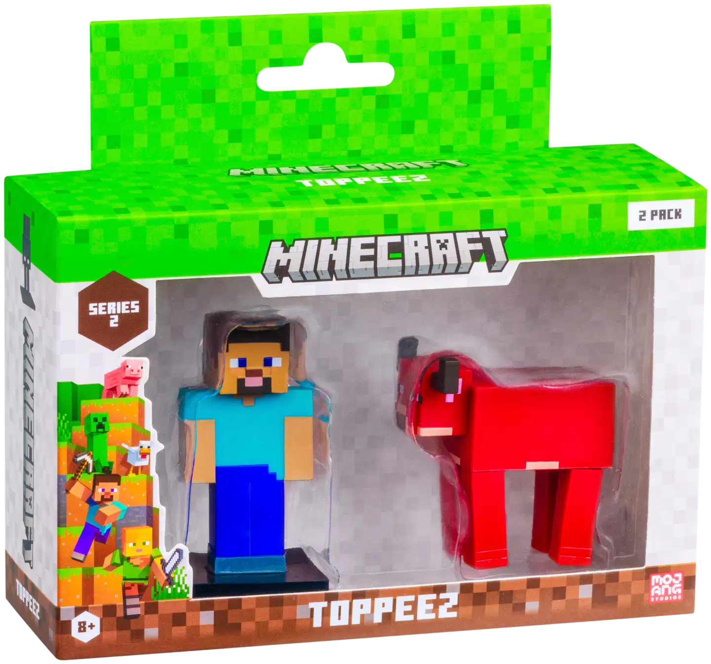 Minecraft 3D 6 cm hahmo 2 kpl - 1