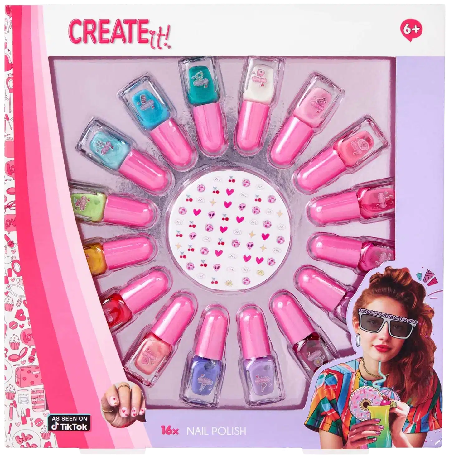Create It! mini kynsilakkasetti16 kpl - 1