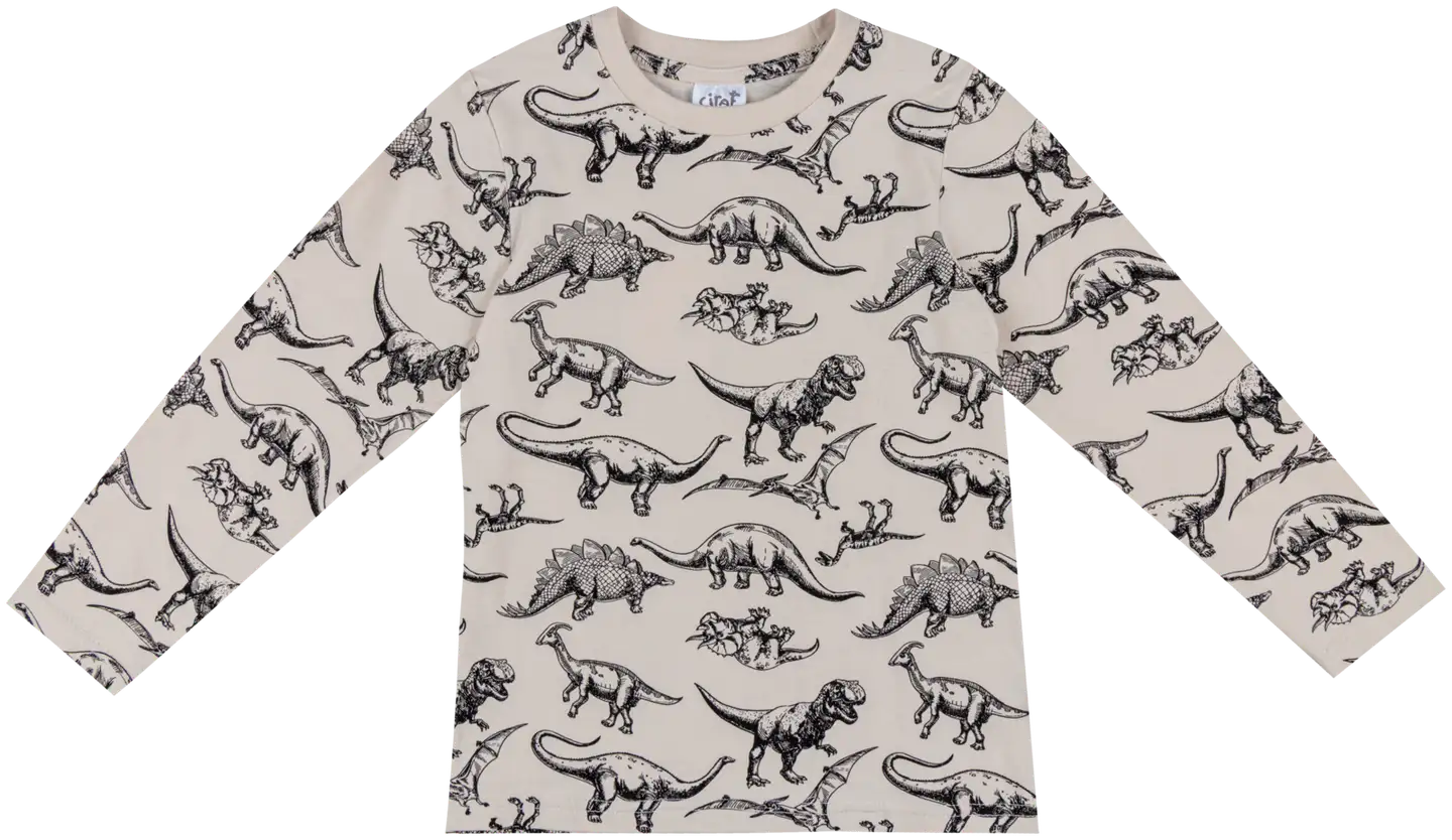 Ciraf lasten trikoopusero 25PC254009 - Dino AOP - 1