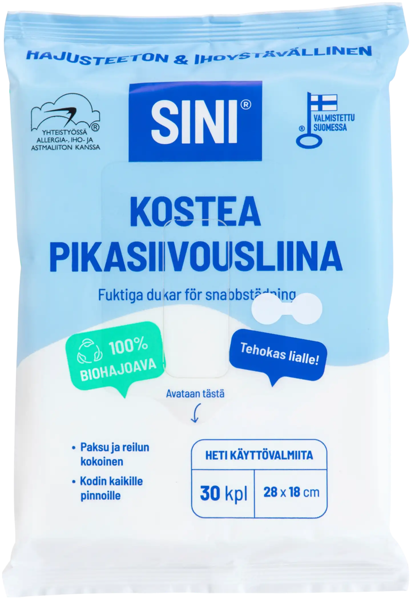 Sini Kostea pikasiivousliina 30 kpl