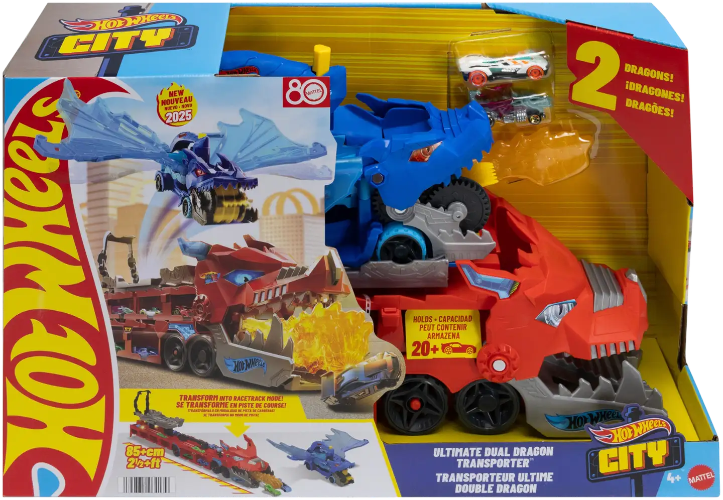 Hot Wheels City Ultimate Dual Dragon Hauler - 3