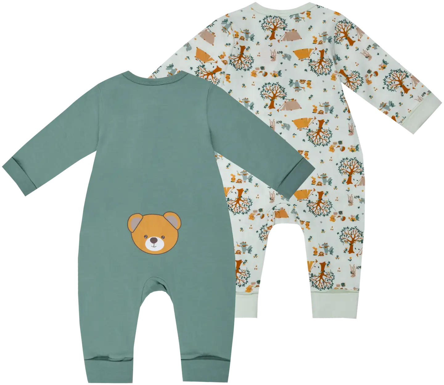 Ciraf vauvojen unipuku Retkellä 250B260107 2-pack - 16-5808tcx iceberg green - 2