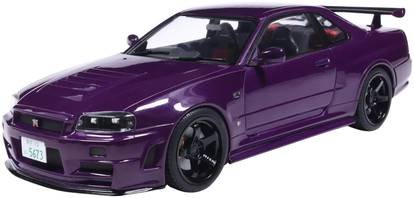 Solido 1:18 Nissan Skyline (R34)  GT-R Z Tune, keräilyauto, pienoismalli - 1