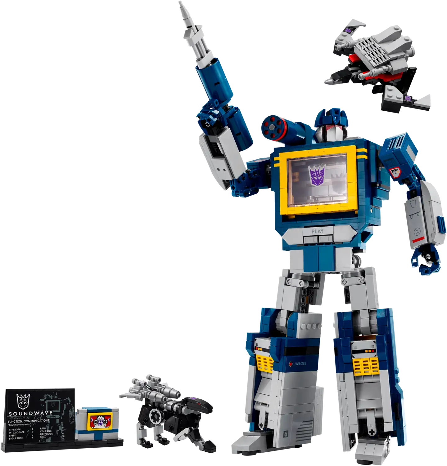 LEGO® Icons 10358 Transformers: Soundwave - 2