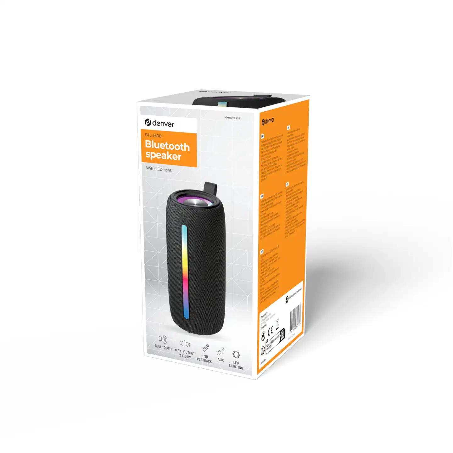 Denver Bluetooth kaiutin BTL-360B musta - 4