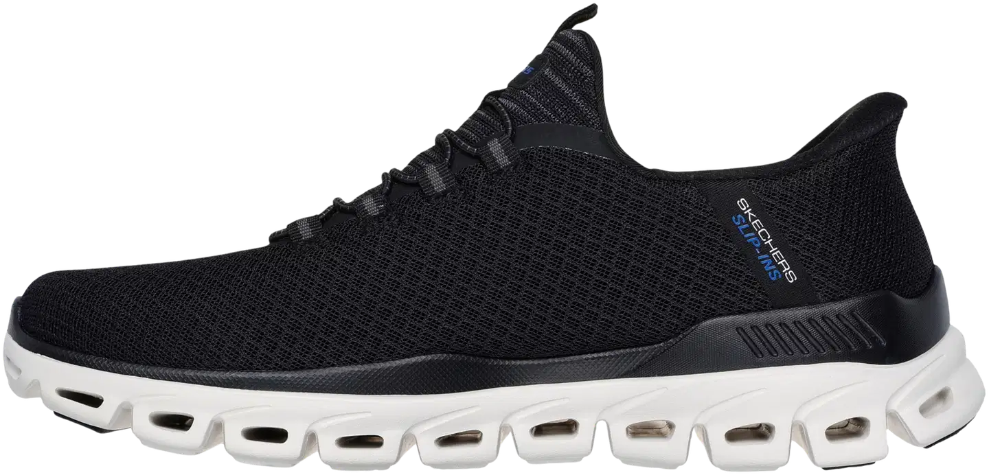 Skechers miesten vapaa-ajan lenkkari Glide-Step Noxus Black - Black - 2