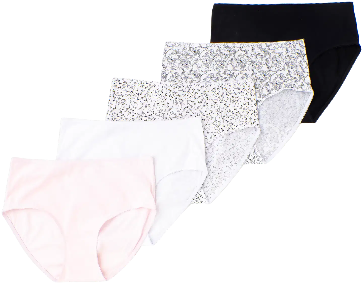 TEX BASIC naisten maxi-alushousut I928729 5-pack - PINK 3 - 1