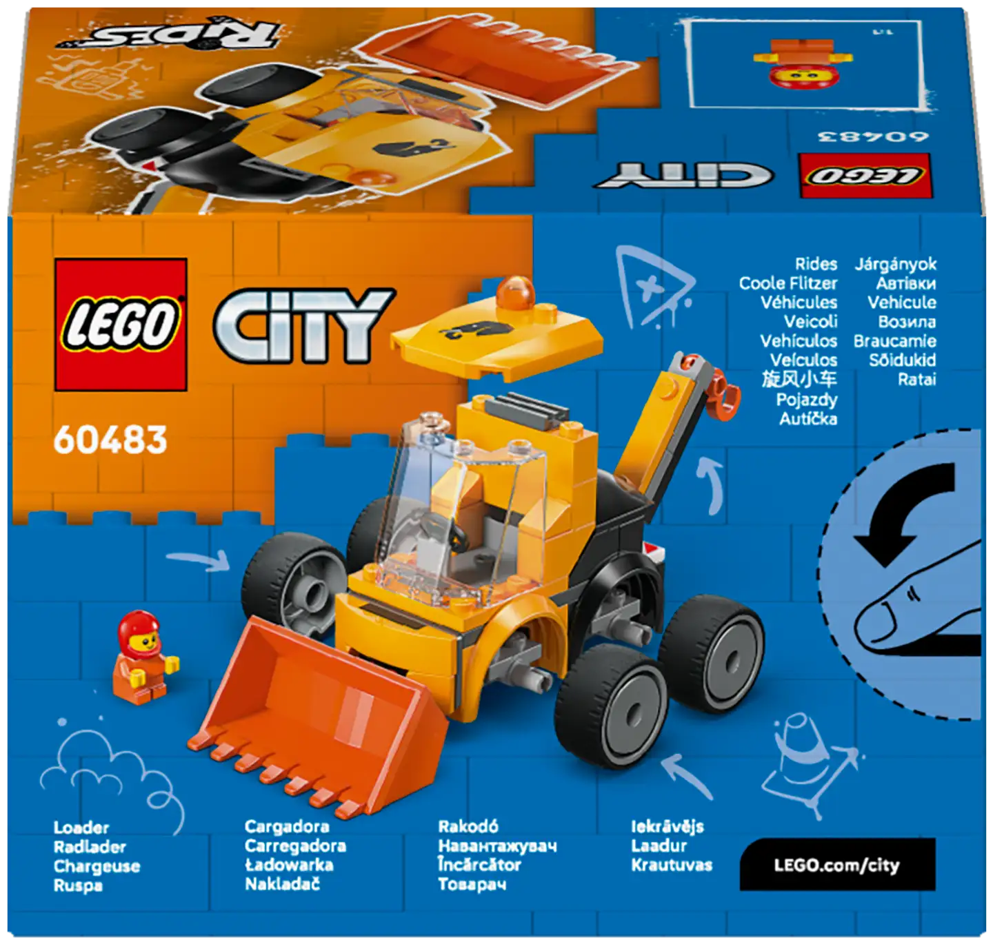 LEGO® City Brick Rides 60483 Menopelit – Kauhakuormaaja - 5