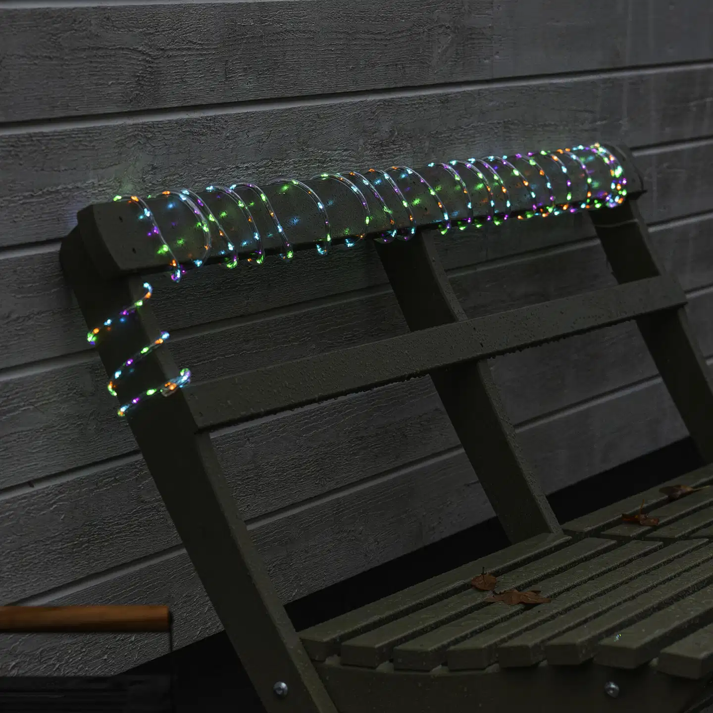Konstsmide Valoköysi 3018-505, 294 Candy color LED, Läpinäkyvä kaapeli IP44 - 5