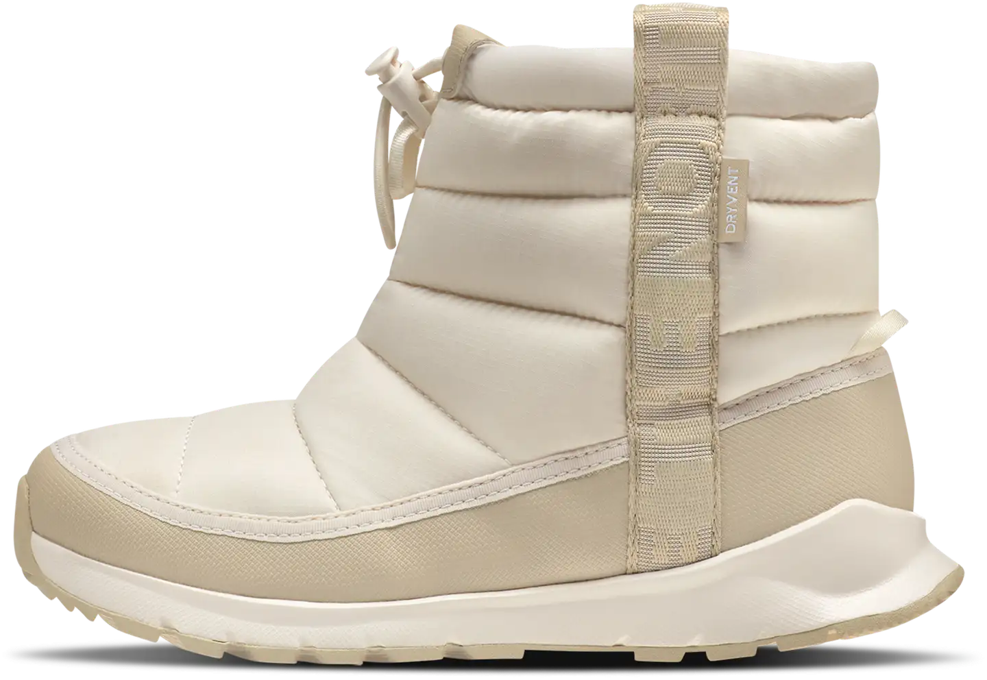 The North Face lasten vedenpitävä talvijalkine Y Thermoball Pull-On WP - WHITE DUNE/GRAVEL - 1