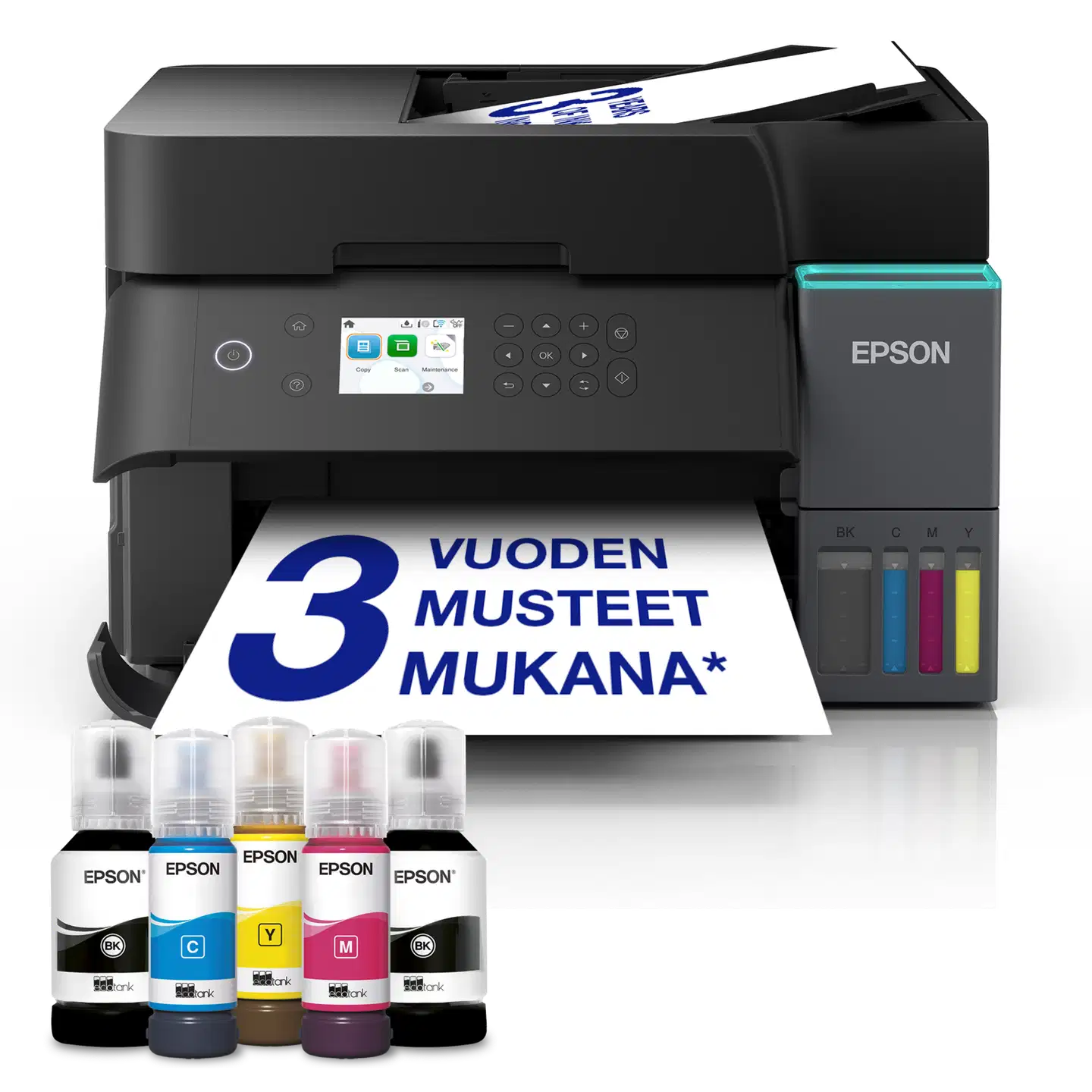 Epson EcoTank ET-3950 mustesäiliötulostin - 2
