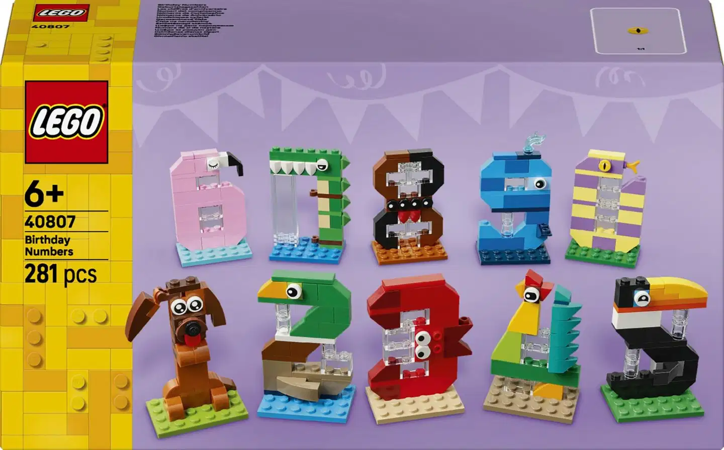 LEGO® Seasons and Occasions 40807 Synttärinumerot - 3