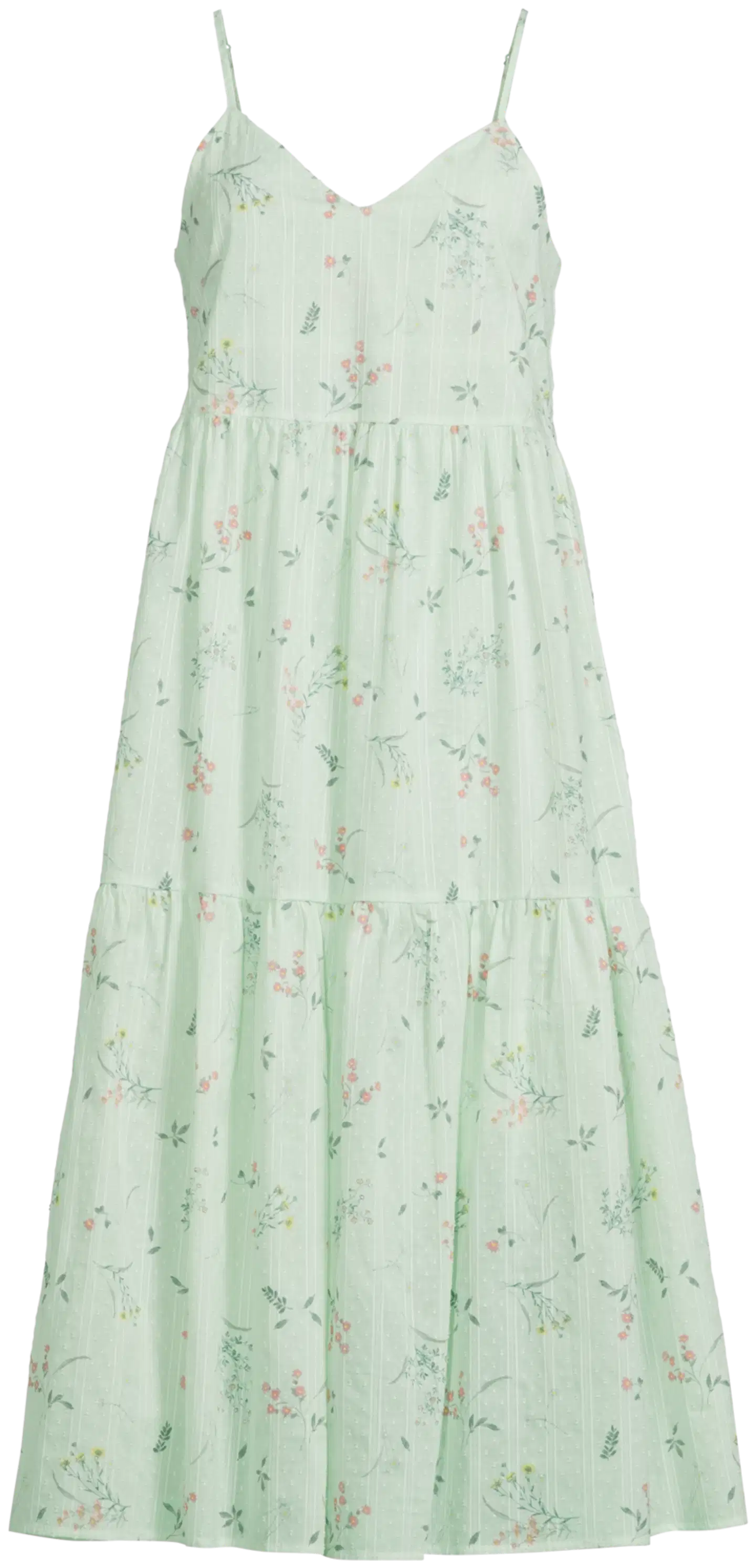 WKLY. naisten pitkä mekko 218W160449 - Green - 2