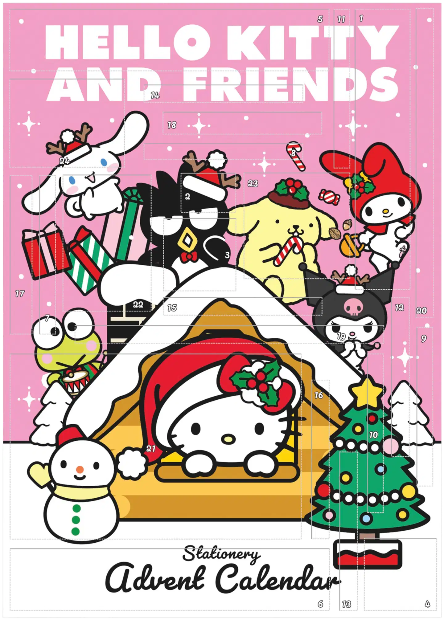 Hello Kitty & Friends joulukalenteri - 1