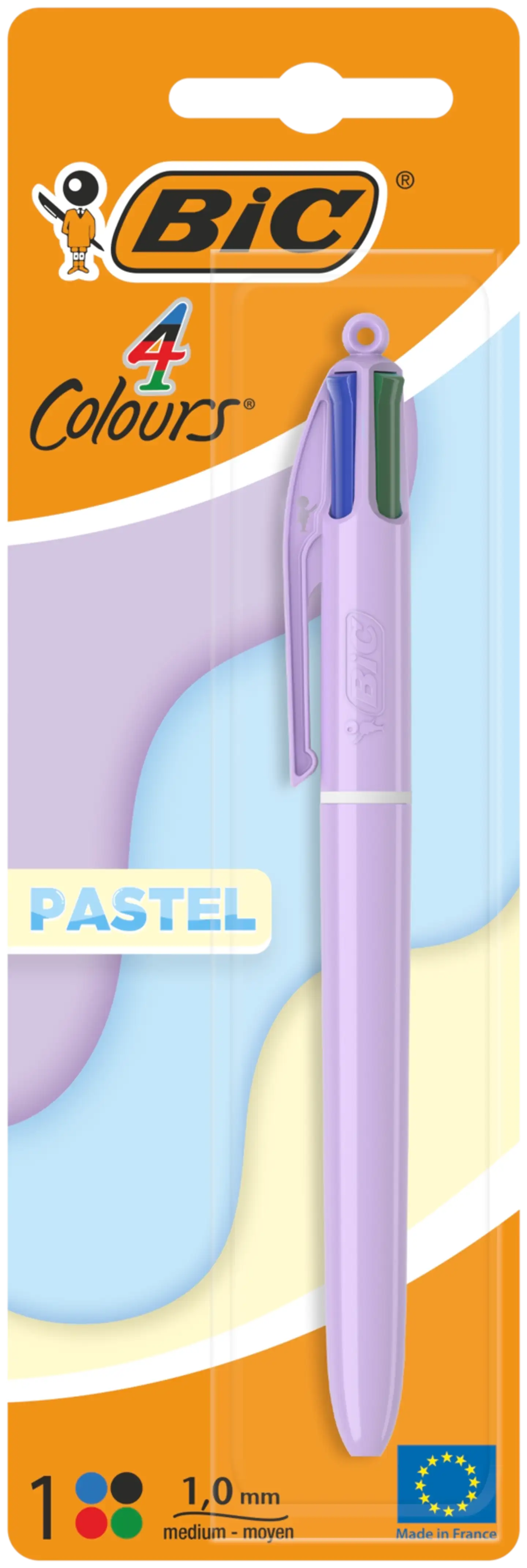 BIC 4-väri Pastel kuulakynä 1kpl - 2