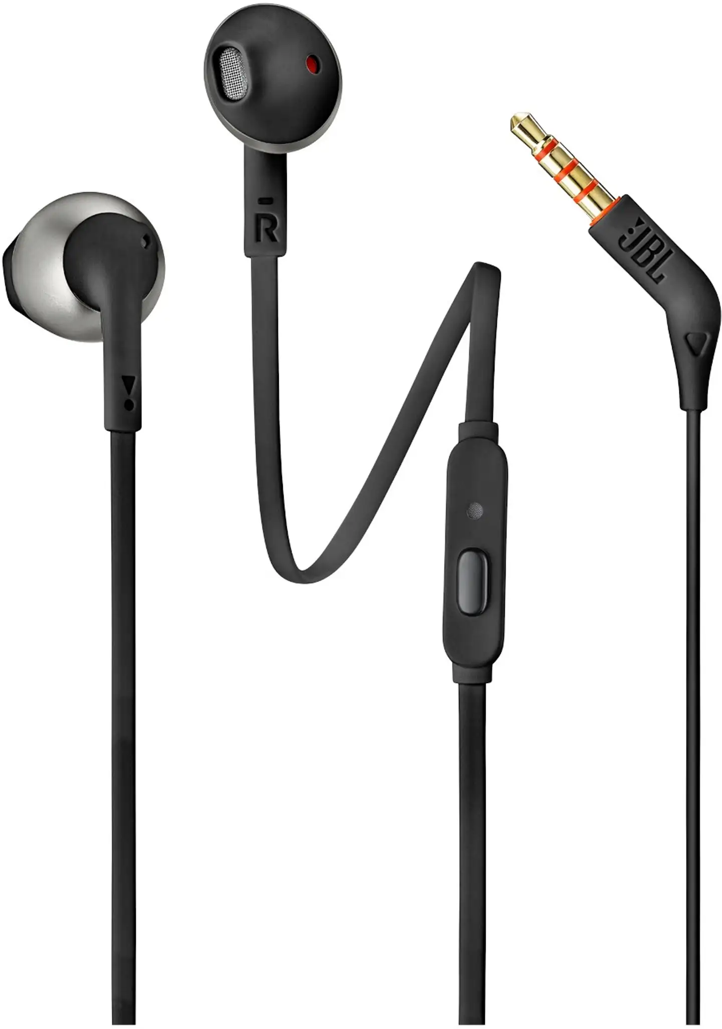 JBL langalliset nappikuulokkeet Tune 205 musta - 3